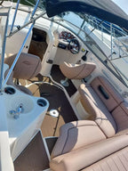 EVA Foam Cockpit Pad for Rinker 232 (2004) - Faux Teak Deck Floor Mat