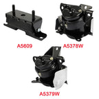 3Pcs Engine Motor Trans Mount Set for Cadillac Escalade (2015–2017) 6.2L 4WD