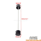 Black Wheel Axle Slider for Harley Nightster RH975 (2022-2023)
