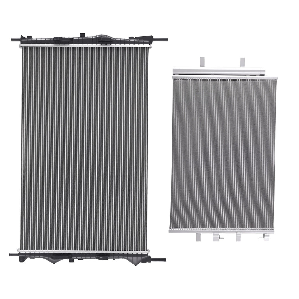 Radiator & AC Condenser for Ford Transit-150, Transit-250 (2015–2019) CK4Z8005A