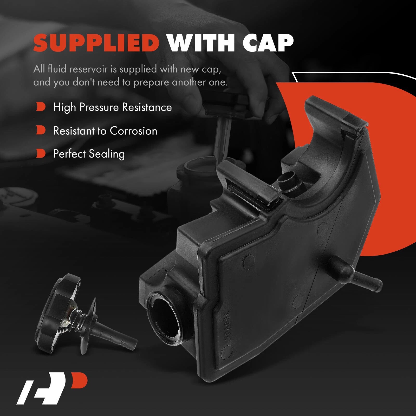 Power Steering Reservoir with Cap for Jeep Grand Cherokee (1999–2004)