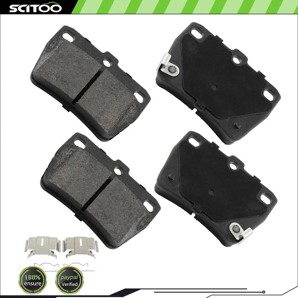 Rear Semi-Metallic Brake Pads for Toyota RAV4 (2004–2005)