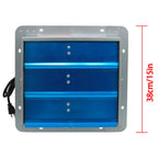 12" Aluminum Wall Mounted Exhaust Fan for Home Use