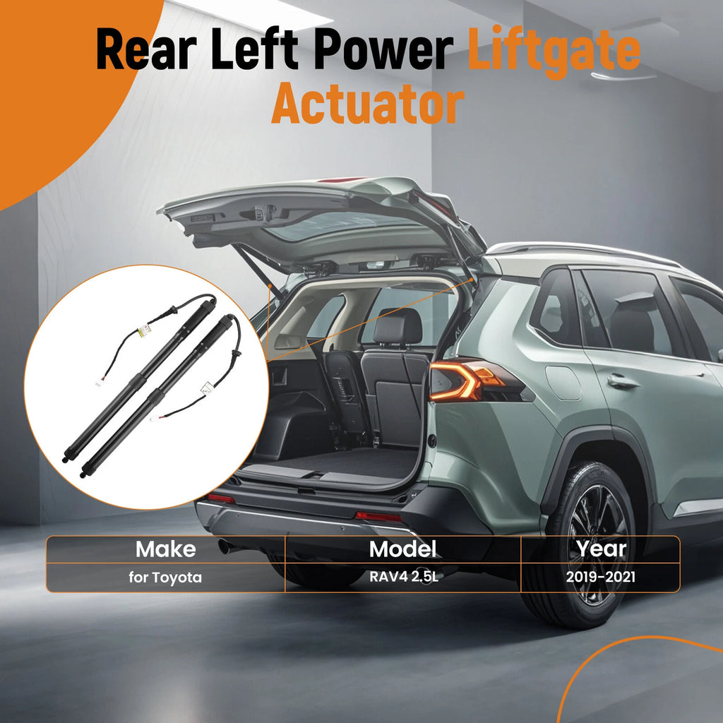 Set of 2 Rear Tailgate Lift Support Struts for Toyota RAV4 (2019–2022)