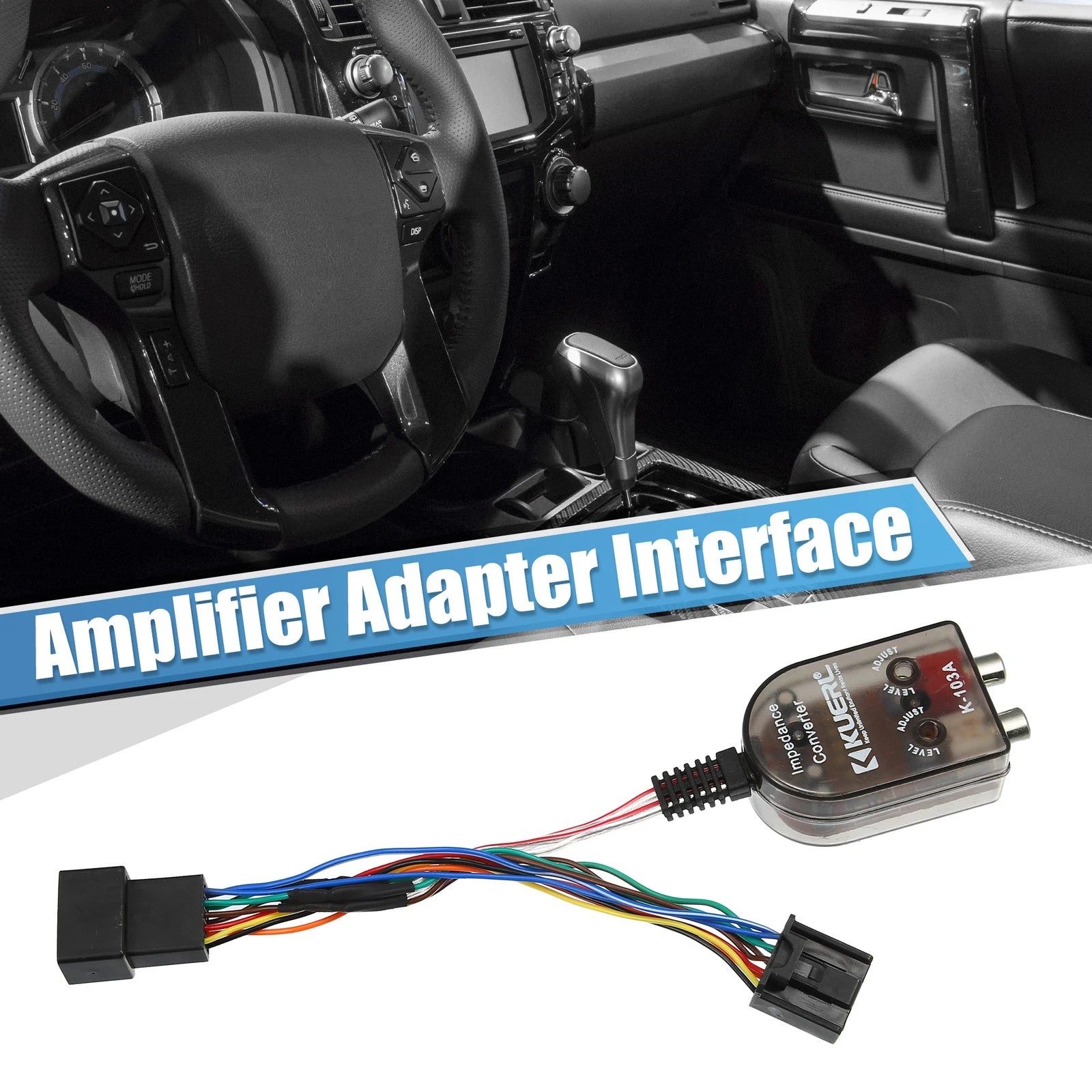 Subwoofer Amplifier Plug & Play Harness 70-1765 for Toyota Camry (2007–2011)