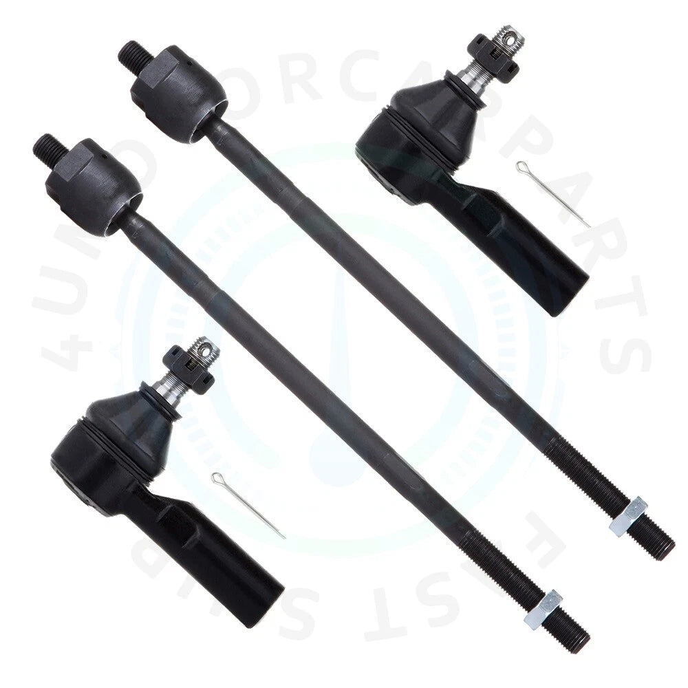 Set of 4 Steering Inner Outer Tie Rod Ends for Toyota Celica (1994–1999)