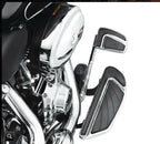 Chrome Large Airflow Brake Pedal Pad for Harley Davidson Ultra Road Glide (2014–2023)