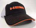 Hat Cap Black White Orange Dodge Hemi Logo Licensed for Chrysler Dodge (2005–2015)