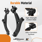 Set of 6 Front Lower Control Arm Ball Joints & Sway Bar Links for Mazda 3 (2004–2015)