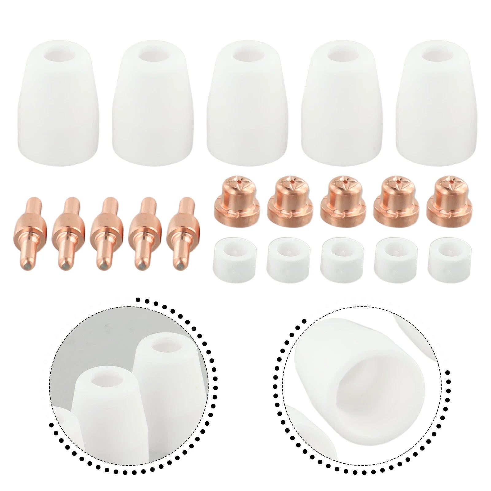 Set of 20 Tips Nozzles for CUT40/50 Plasma Cutter (#PT-31, #CT312)