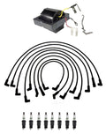 Ignition Wires & Coils Set with 8 Spark Plugs for Chevy C10 C20 GMC C1500 (1973–1987)