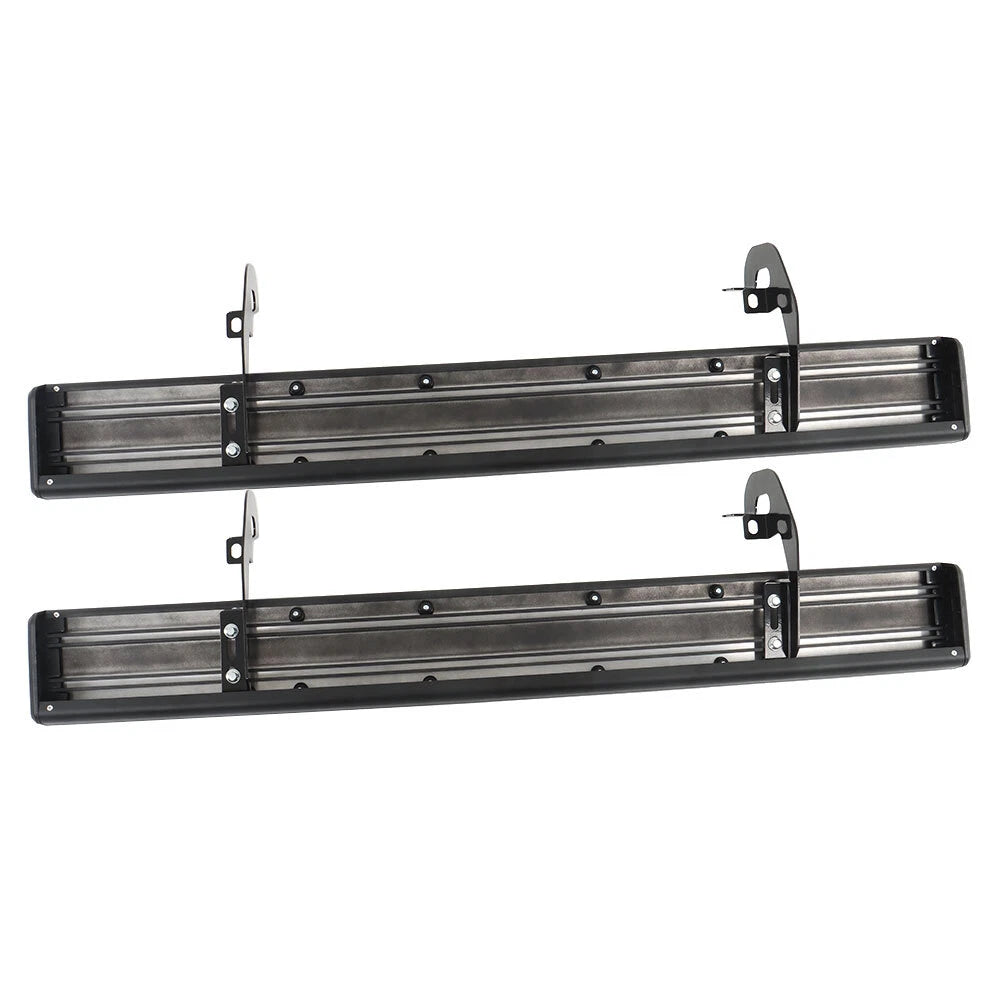Set of 2 Side Step Running Boards for Chevy Silverado/GMC Sierra 1500 (2019–2022)