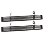 Set of 2 Side Step Running Boards for Chevy Silverado/GMC Sierra 1500 (2019–2022)