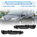 1 Pair Bumper Bracket Side Retainer for Toyota Yaris (2007–2009) No. 5253552060