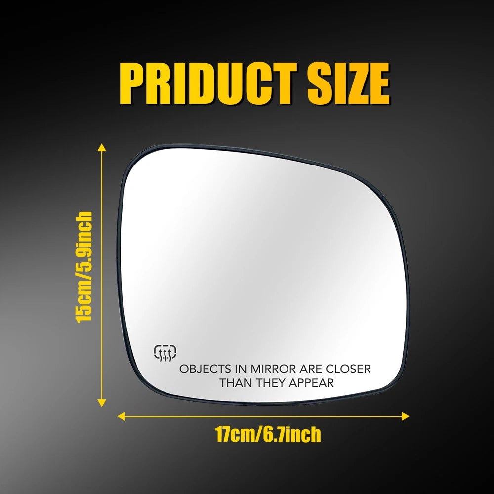 Heated Mirror Glass for Dodge Grand Caravan (2008–2016)