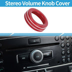 Stereo Media Radio Tune Knob Cover for Mercedes Benz A B C E S CLA GLA (2013-2023)