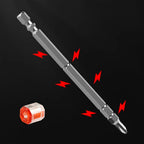 3-in-1 Aluminum Extension Sleeve for Hardened Steel Bits 110mm x 6.35mm