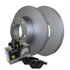 Front Brake Kit 300mm Rotors Akebono Ceramic Pad for BMW E82 E88 E90 E91 E92 E93 (2007–2013)