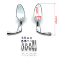 Chromed Blade Mirrors for Suzuki Savage Intruder Volusia Boulevard GSXR Hayabusa