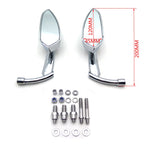 Chromed Blade Mirrors for Suzuki Savage Intruder Volusia Boulevard GSXR Hayabusa