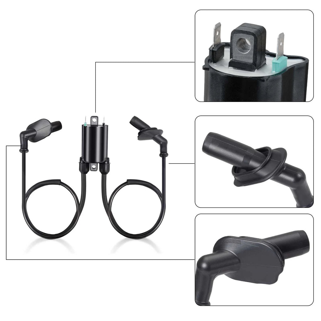 Ignition Coil with Caps for Honda Valkyrie 1500 (1997–2003) / Goldwing 1500 (1988–2000)