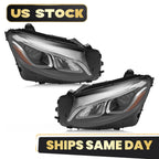 Full LED Headlight Set for Mercedes Benz GLC X253 (2016–2019) Left+Right Pair