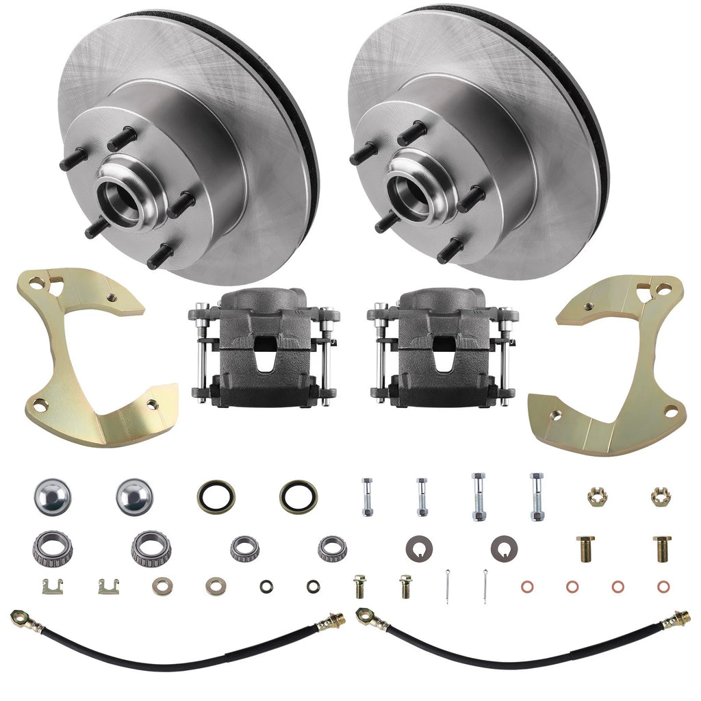 Front Disc Brake Upgrade Kit for Chevrolet Full Size Cars (1955–1964) 5 x 4-3/4''