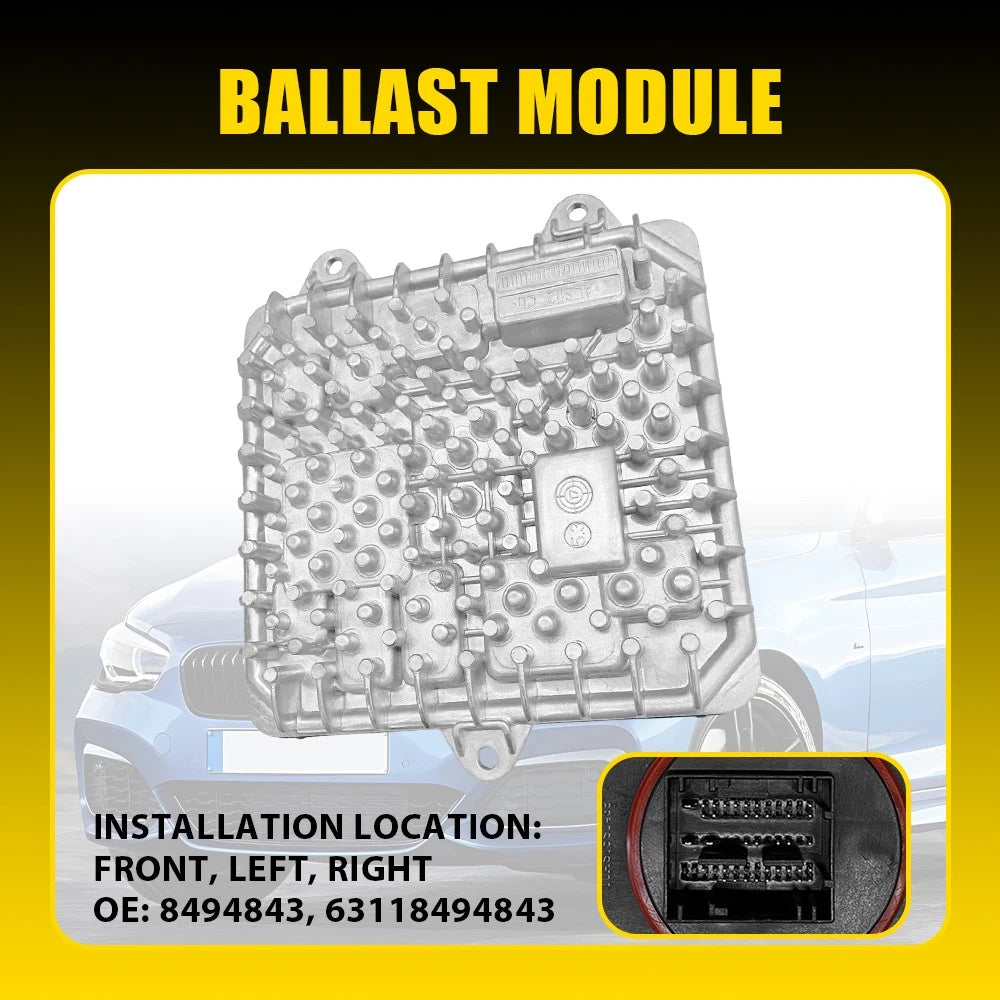 LED Headlight Control Module Ballast for BMW 230i 320i 330i 430i i3 (2017–2021)
