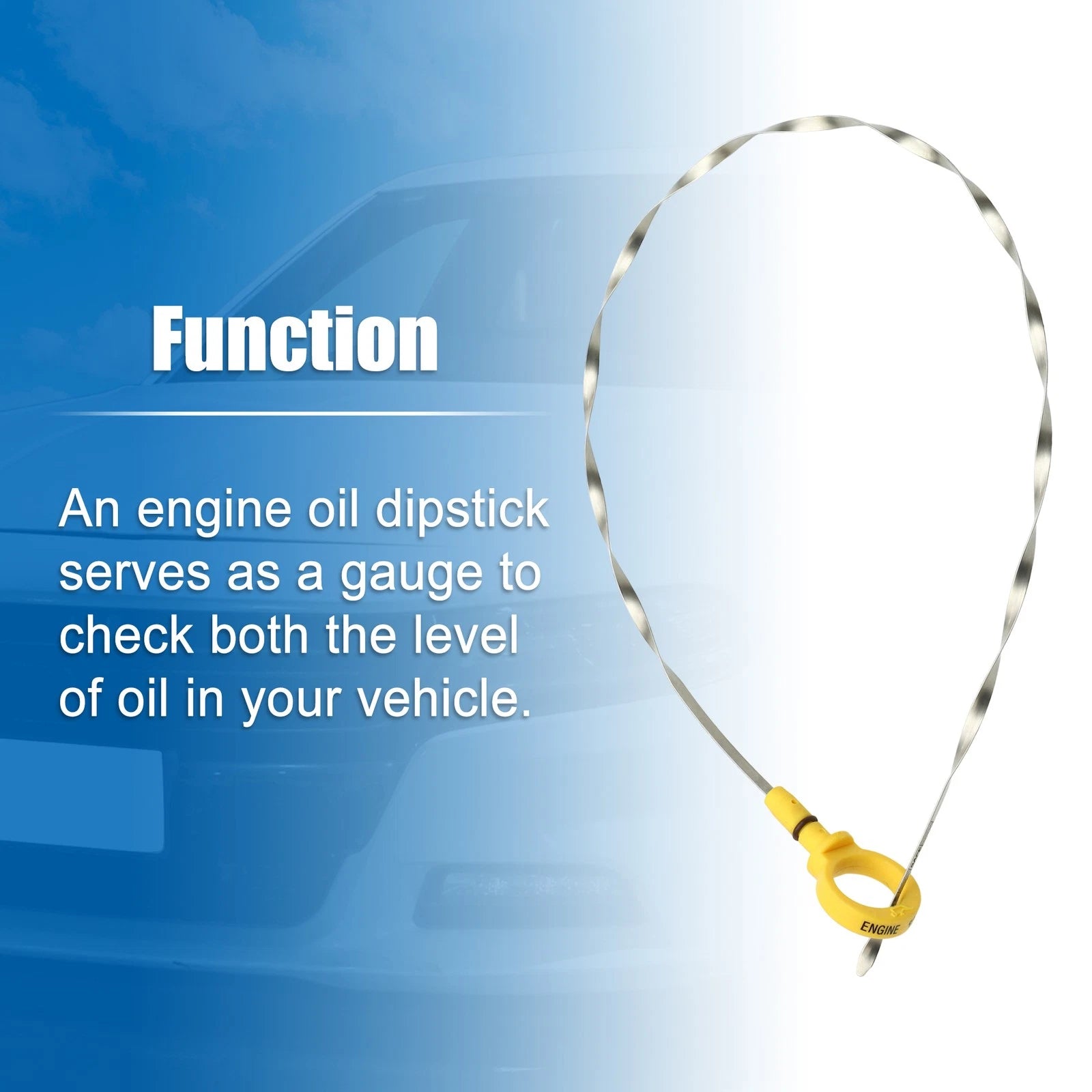 Engine Oil Level Indicator Dipstick for Chrysler 300 (2005–2008) No. 53013835AA