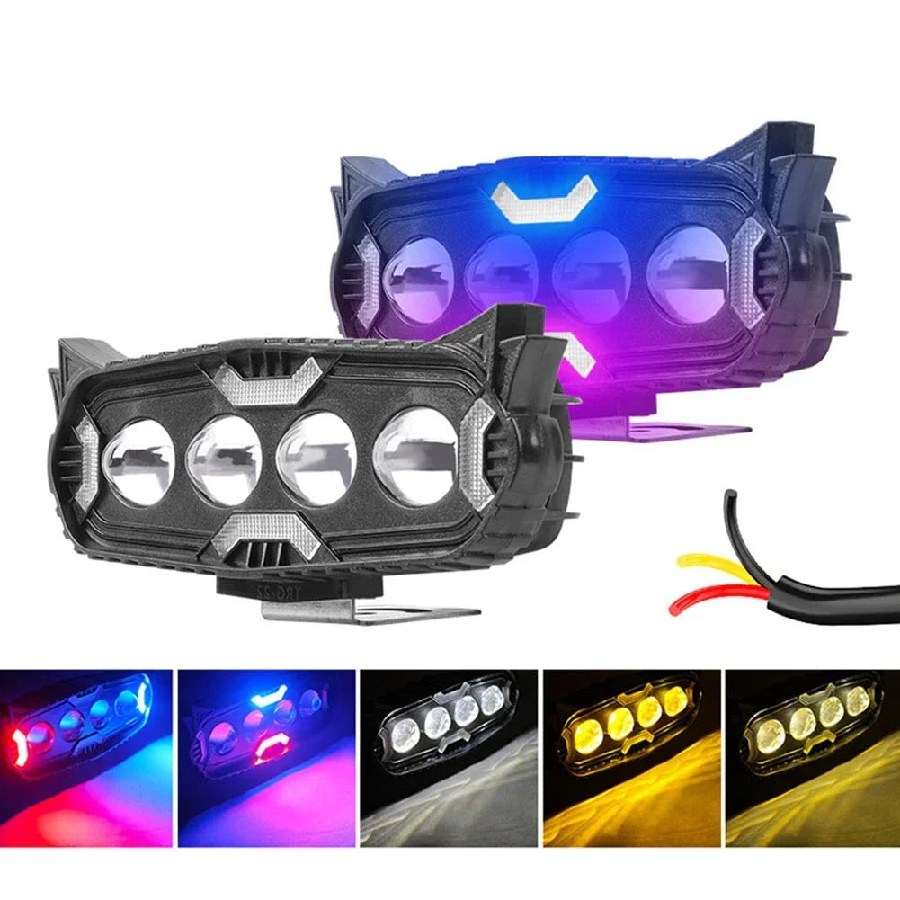 4 Lens Motorcycle Light