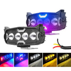 4 Lens Motorcycle Light