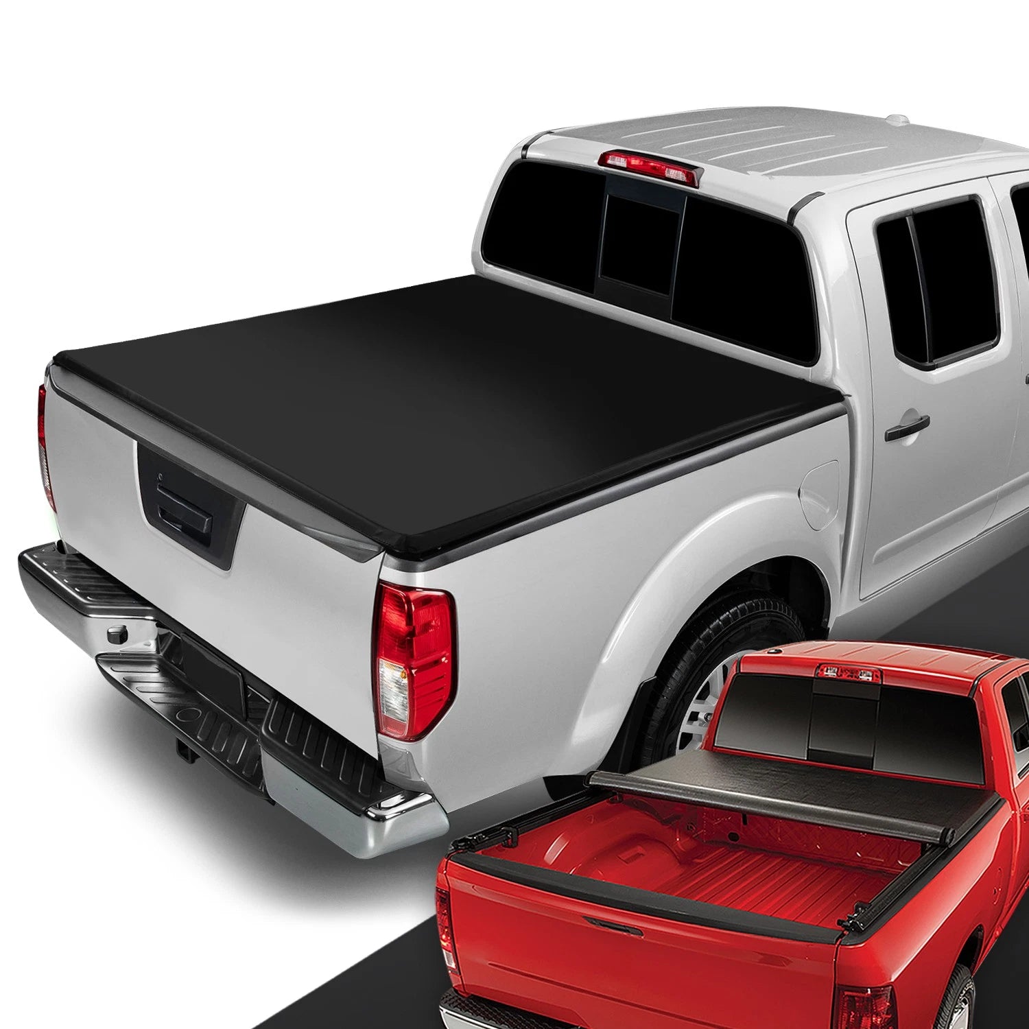 Vinyl Soft Roll Up Tonneau Cover for Nissan Frontier (2005–2023)