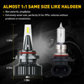 AUXITO 9012 LED Headlight Bulb for Hi/Low Beam (16000LM, 6500K, Error Free)