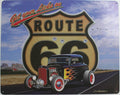 Vintage Route 66 Tin Metal Sign for Ford Hot Rod