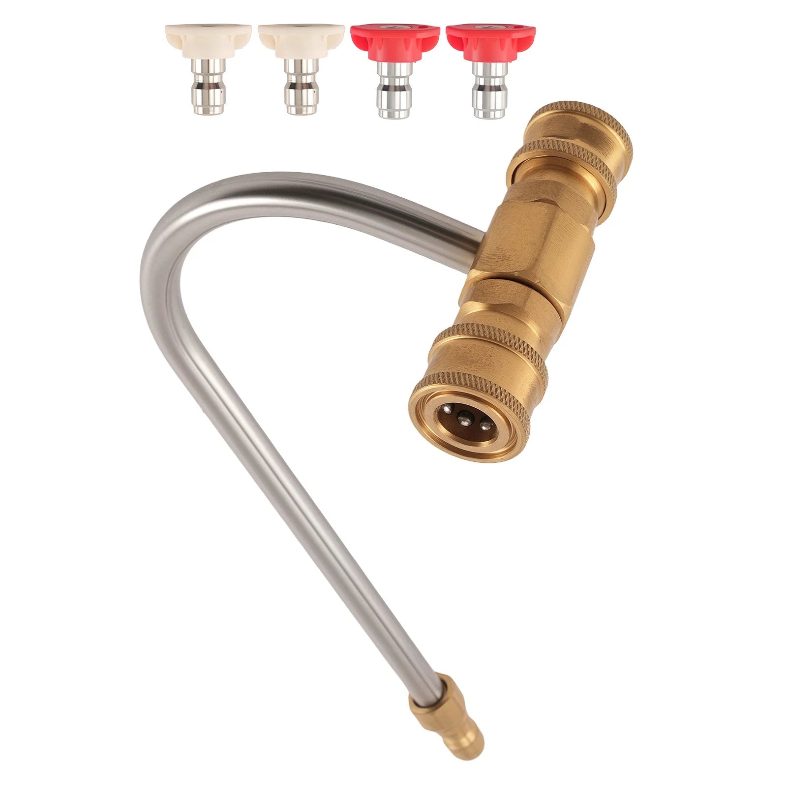 Gutter Cleaner 4000PSI with 40° & 0° Quick Connect Nozzles