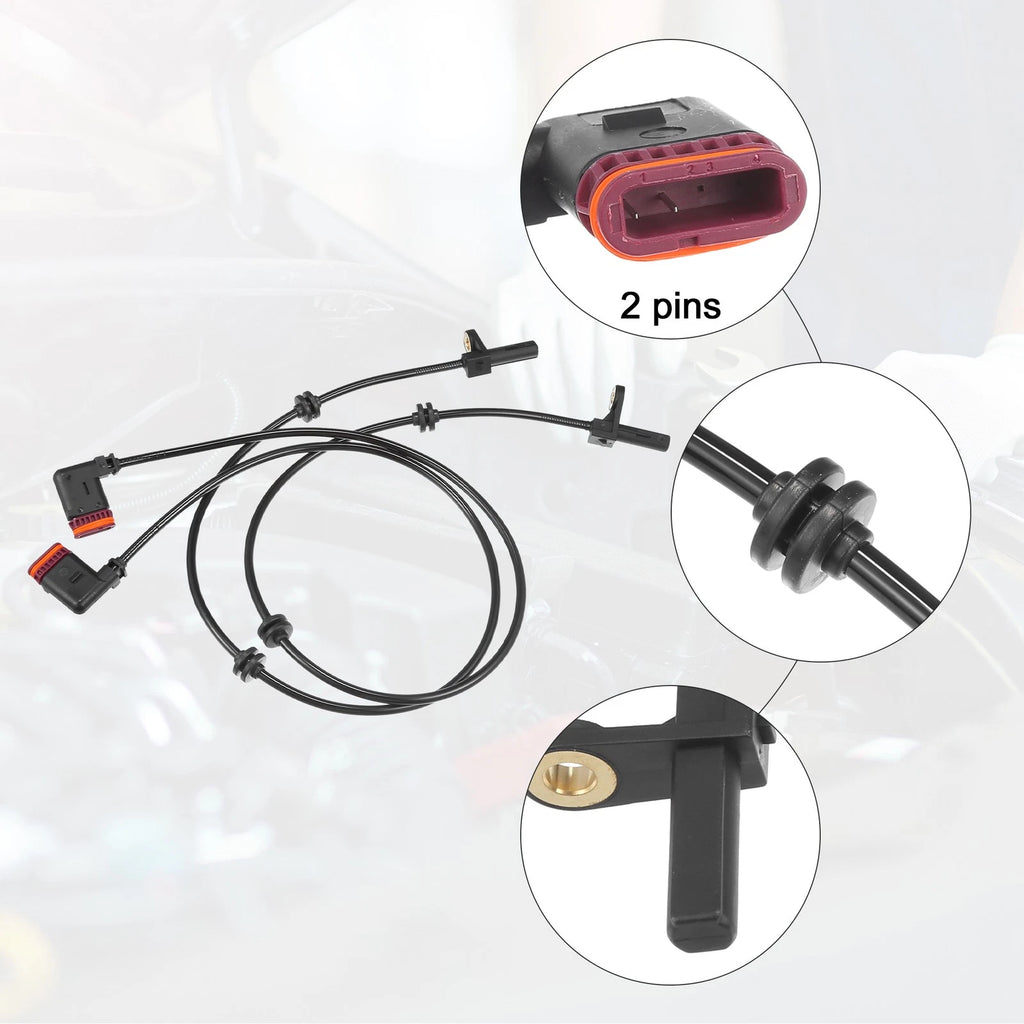 2pcs ABS Sensor for Mercedes-Benz S63 AMG (2010–2020) No.A2219056000