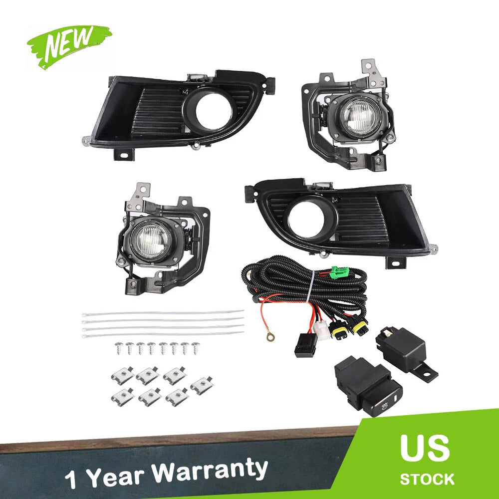 Set of 2 Fog Lights for Mitsubishi Lancer (2004–2005)