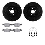 2X Brake Disc and Pad Kit for Audi A6