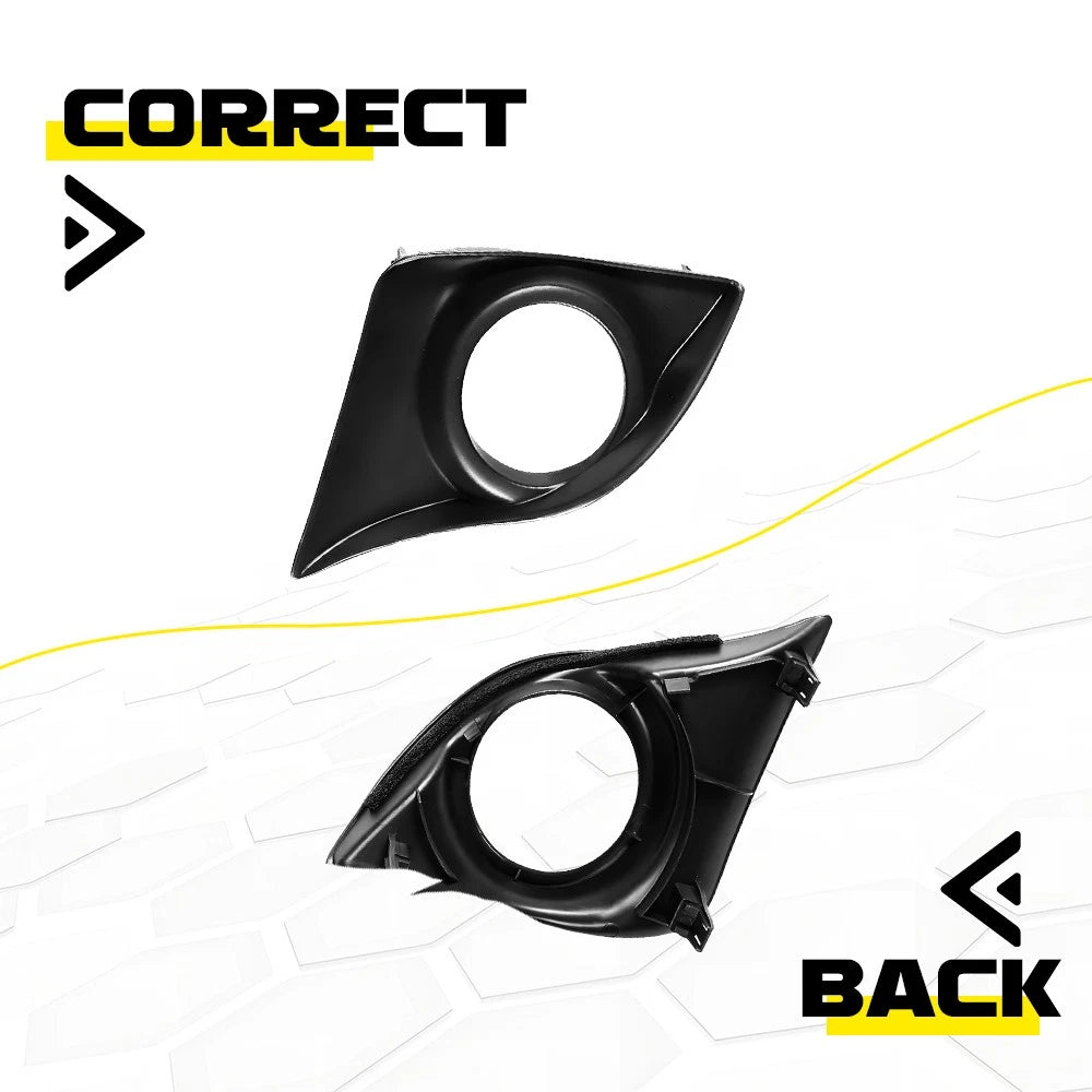 Set of 2 Front Fog Light Bezels for Lexus IS250 IS350 (2011–2013)
