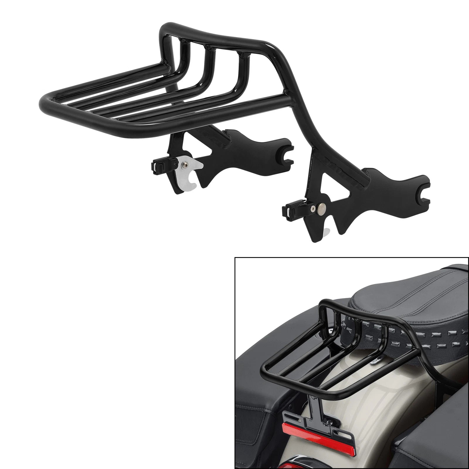 Two-Up Luggage Mounting Rack for Harley Low Rider Sport Glide (2018–2023)