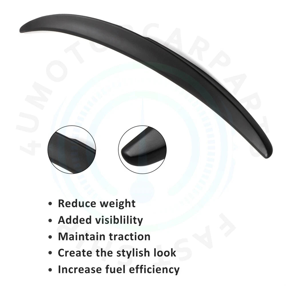 Black Trunk Spoiler Wing for Honda Accord Sedan (2008–2012)