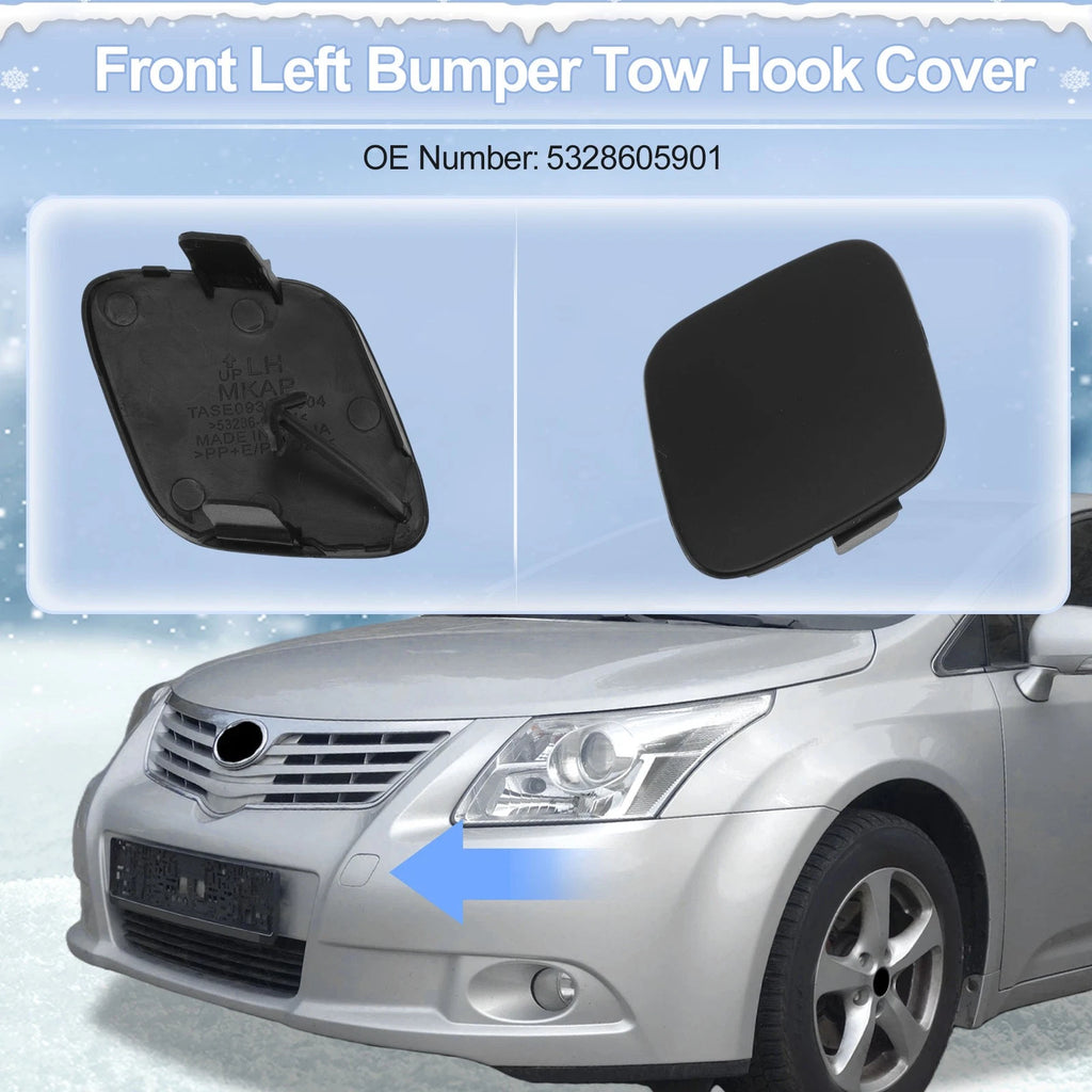Tow Hook Cover Cap for Toyota Auris (2006–2009) No. 5212802908