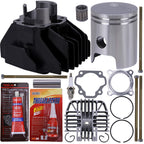 Cylinder Gasket & Piston Ring Kit for Yamaha PW 80 PW80 (1983–2006)