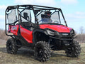 Clear Scratch Resistant Half Windshield for Honda Pioneer 1000 (2016–2023)