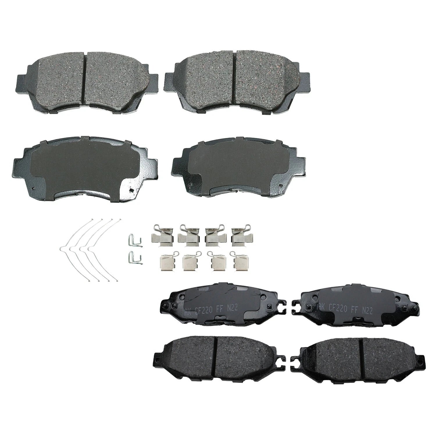 Akebono ProACT Brake Pad Kit for Lexus SC300 (1992–1995)