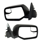 Power Mirror Set for Ford Escape, Mercury Mariner (2008–2012) Heated Black