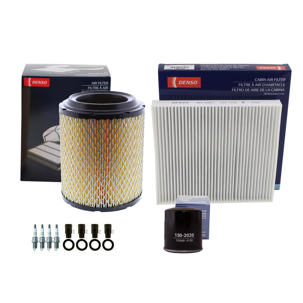 Denso Tune Up Kit with NGK Spark Plugs & Boots for Caliber Compass (2007–2017)