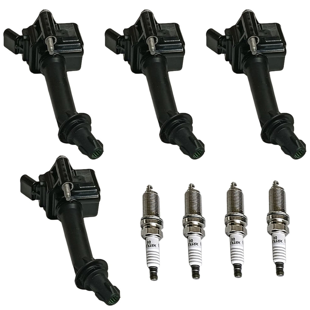 Set of 4 Ignition Coils & Iridium Spark Plugs for Malibu (2016–2019)