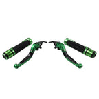 Extendable Brake Clutch Levers & Handlebar Grips for Kawasaki ZX6R/636