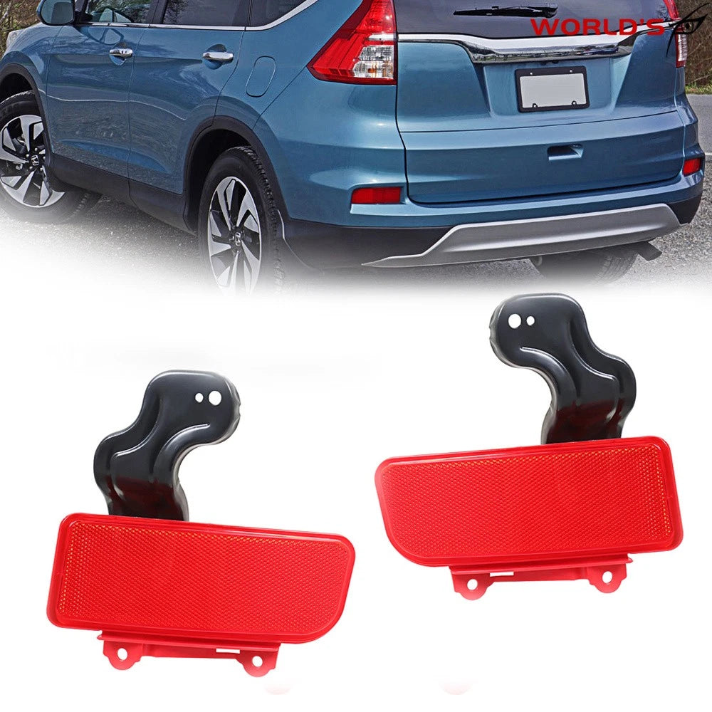Set of 2 Rear Reflector Bumper Lights for Honda CR-V (2015–2016)
